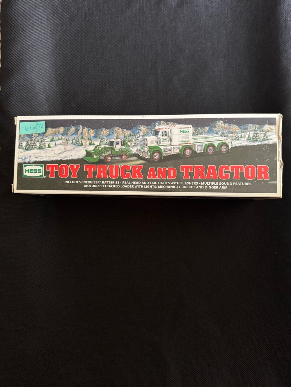 Gently USED little discoloration Hess Toy Truck and Tractor 2013 listing #52